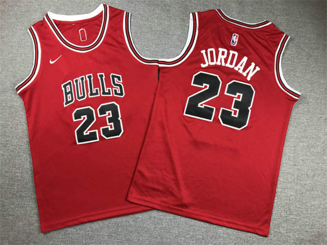 童装 公牛23新面料红色