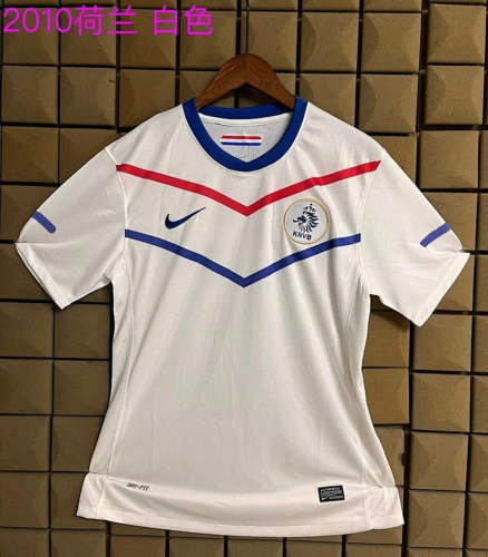 2010 Netherlands Away Retro Cheap Soccer Jerseys 